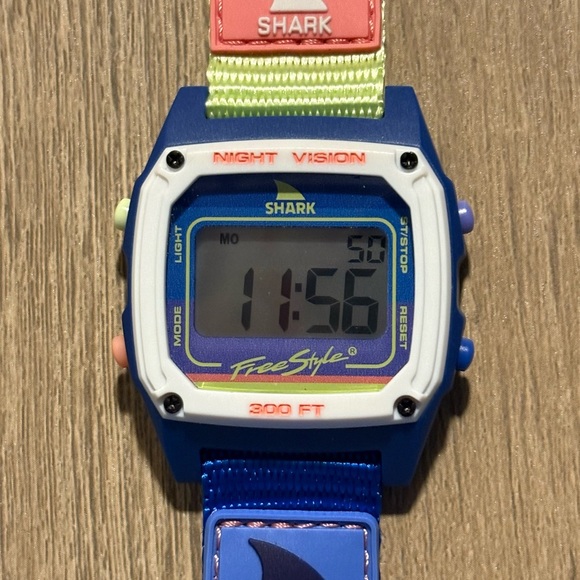 Freestyle Shark Leash Watch Blueberry Lime 🫐🍋‍🟩 - Picture 2 of 4